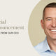 Special Announcement