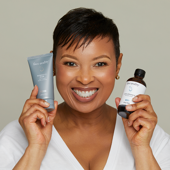 Face Reality Education Team Member  Ntuthu Dlamini Holding Products