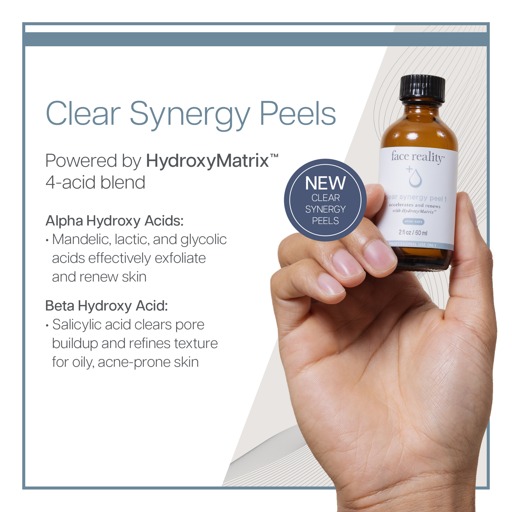 Clear Synergy Peel 1 – Face Reality Skincare Clear Synergy Peel 1 – Face Reality Skincare