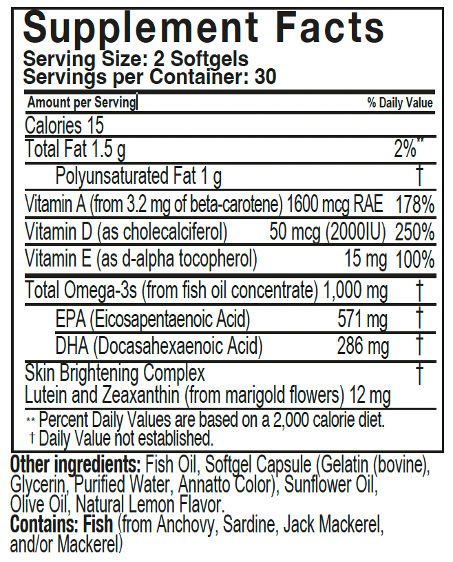 Clear Skin Supplement Duo